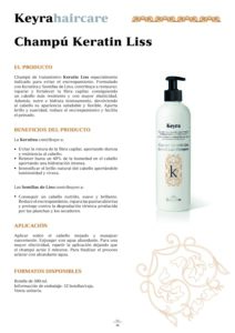 CHAMPÚ 500ML KEYRA (4 FORMATOS) - Imagen 4