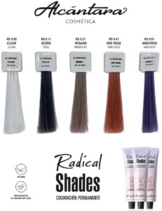 RADICAL SHADES COLORACIÓN PERMANENTE (5 TONALIDADES) ALCÁNTARA COSMÉTICA - Imagen 2