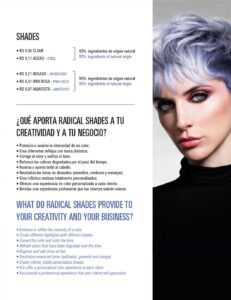 RADICAL SHADES COLORACIÓN PERMANENTE (5 TONALIDADES) ALCÁNTARA COSMÉTICA - Imagen 5