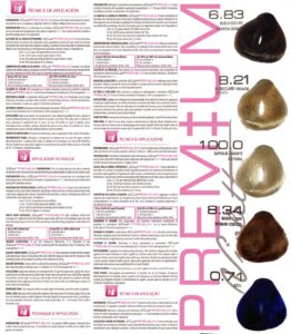 TINTE PREMIUM VIOLETTE-PERMANENTE SIN AMONIACO (29 TONALIDADES) - Imagen 5